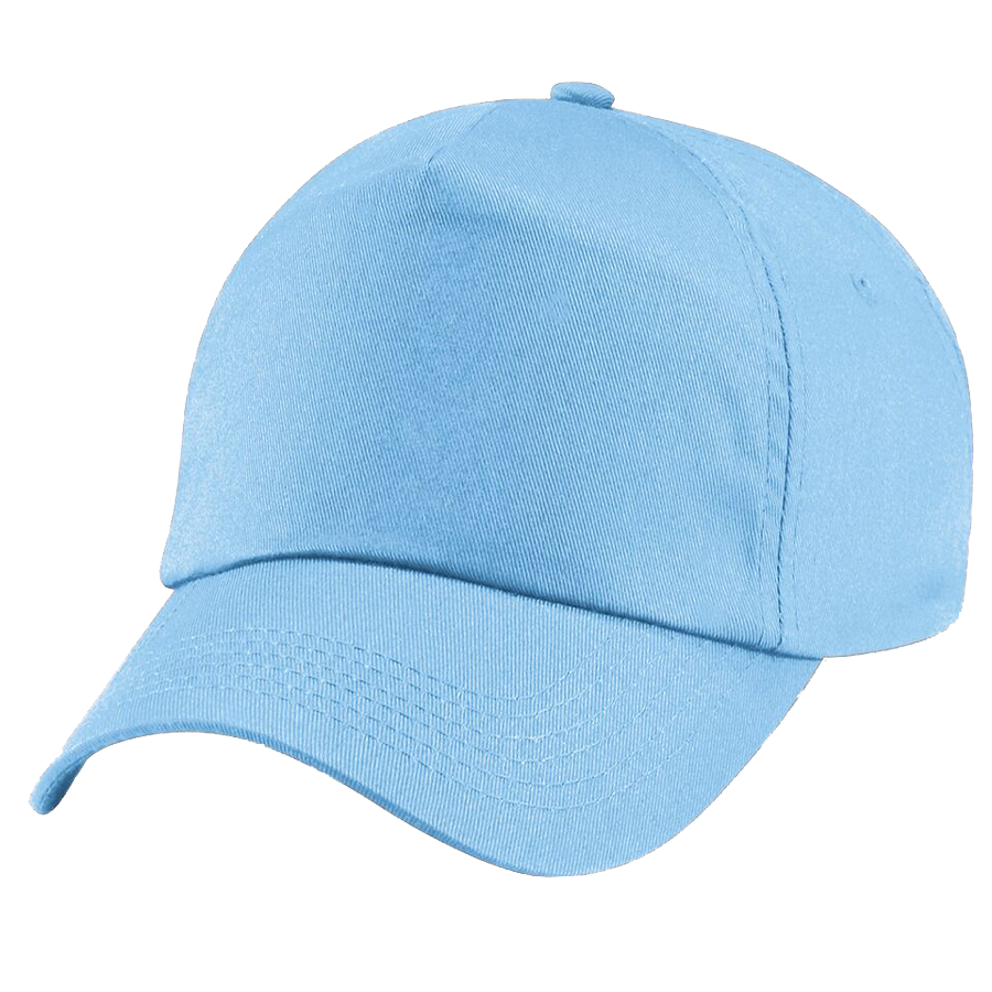 Sky blue baseball cap on sale